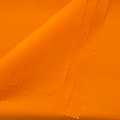 Tissue Paper-20" X 30" Orange, 24 Sheets/Pack