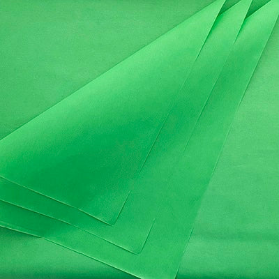 Tissue Paper-20" X 30" Green, 24 Sheets/Pack