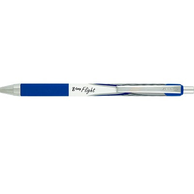 Pen-Retractable, Z-Grip Flight 1.2Mm Blue 12/Bx
