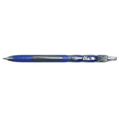 Pen-Retractable, Ola 1.0Mm Blue 12/Bx