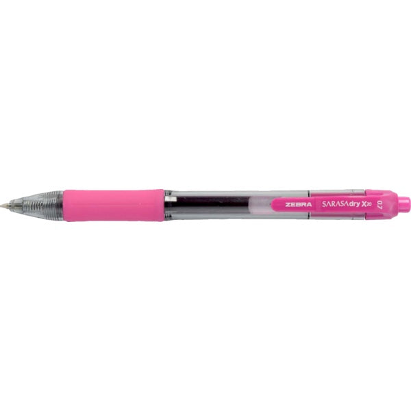 Pen-Retractable, Sarasa Gel 0.7Mm Fuchsia 12/Bx
