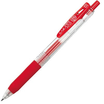 Pen-Retractable, Sarasa Clip 0.5Mm Red