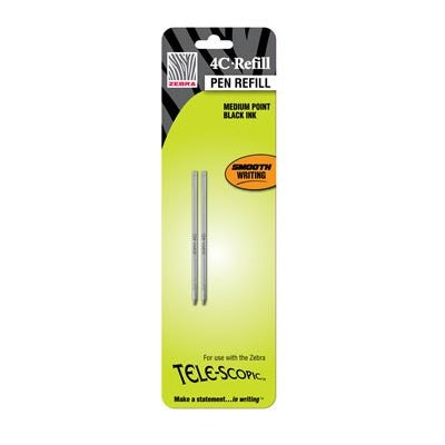 Pen Refill-Zebra T For Telescopic Retractable 1.0Mm, Black