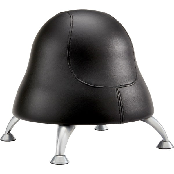 Chair-Runtz Ball Chair, Black Vinyl