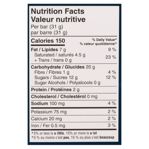 Quaker Dipps Granola Bars Peanut Butter 156 g