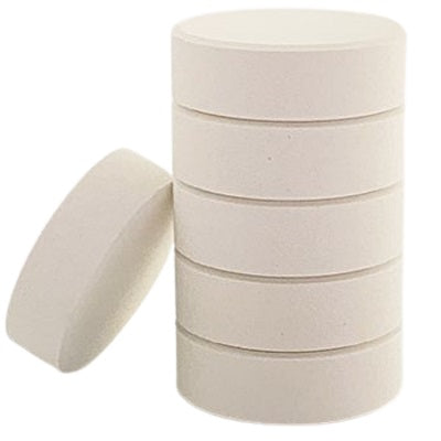 Paint-Tempera Block, Dblg 58Mm X 19Mm, White, 6/Pk