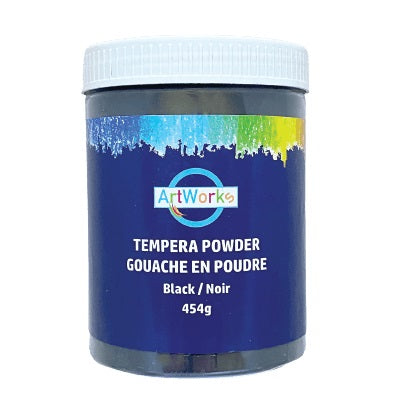 Paint-Tempera Powder, 454G. Black