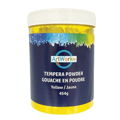 Paint-Tempera Powder, 454G. Yellow