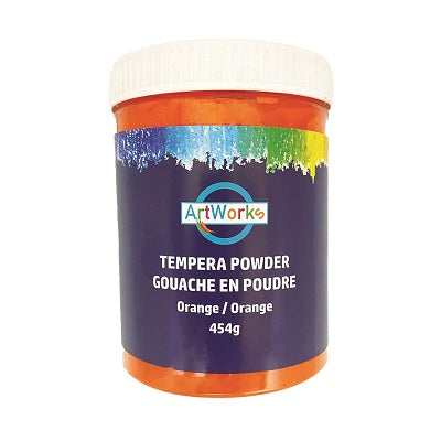 Paint-Tempera Powder, 454G. Orange