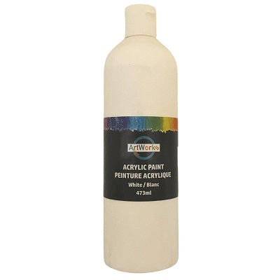 Paint-Acrylic Artworks 473Ml. White
