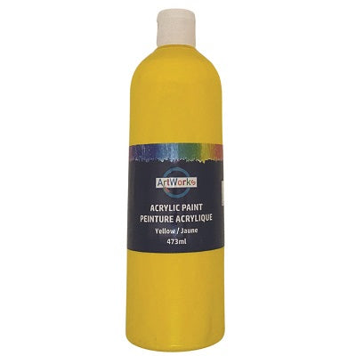 Paint-Acrylic Artworks 473Ml. Yellow