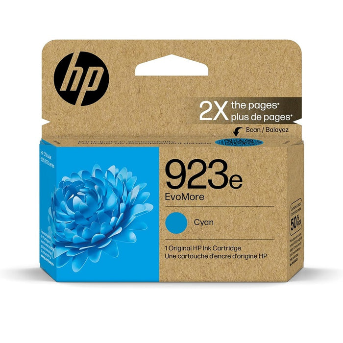 Inkjet Cartridge-Hp #923E Evomore Cyan