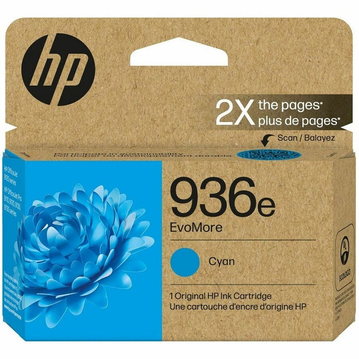 Inkjet Cartridge-Hp #936E Cyan High Yield
