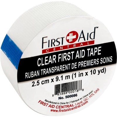 Tape-Medical, Transparent Plastic 1" X 30'