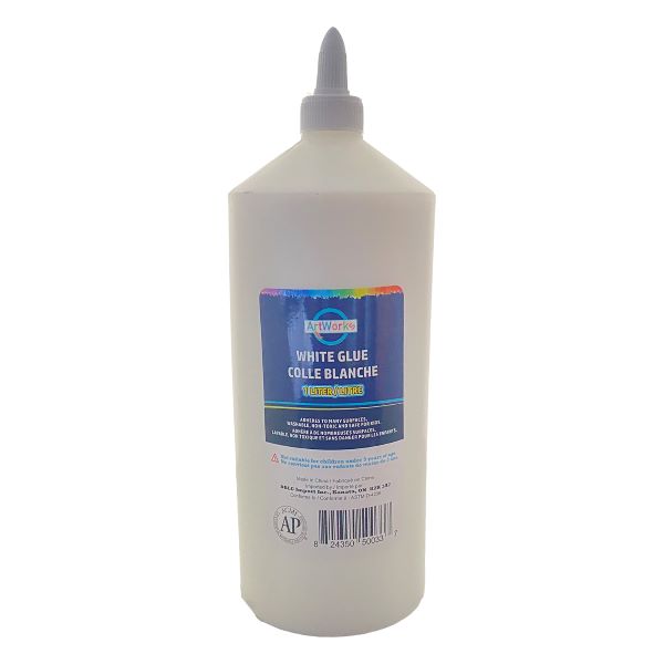 Glue-School, Artworks Washable White 1L
