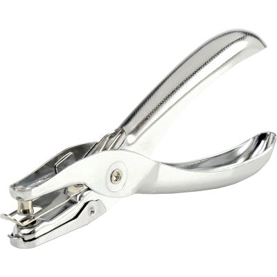 Punch-1 Hole, 1/4" Hole With Metal Receptacle