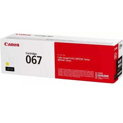 Laser Toner-Canon #067 Yellow