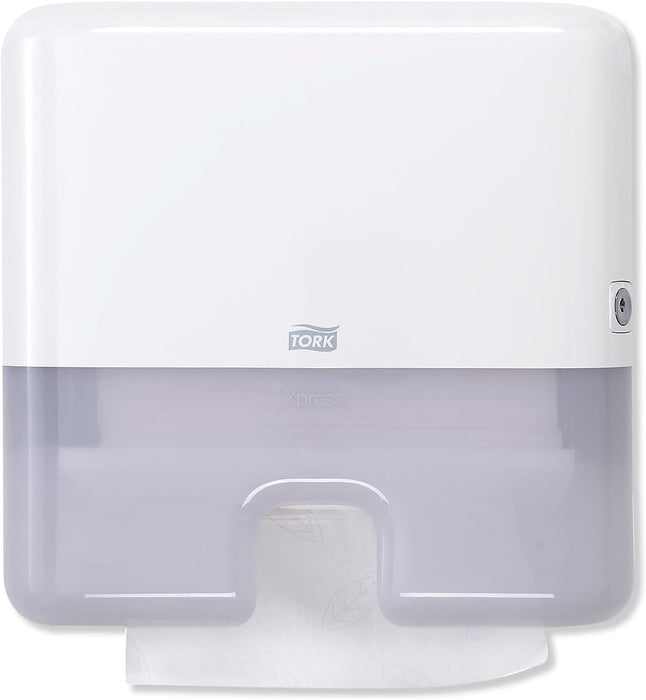 Tork 552120 Elevation Mini Xpress Interfold-Multifold Hand Towel Dispenser, White