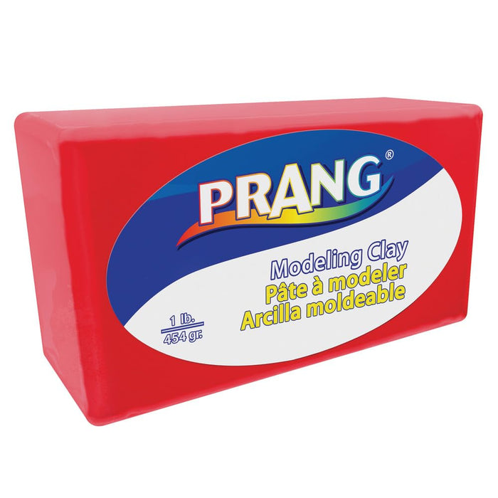 Prang Modeling Clay, Red, 1 Lb