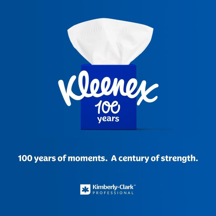 Kleenex® Universal Hard Roll Paper Towels (50606), 1.75" Core, with Premium Absorbency Pockets™, White, (600'/Roll, 6 Rolls/Case, 3,600'/Case)