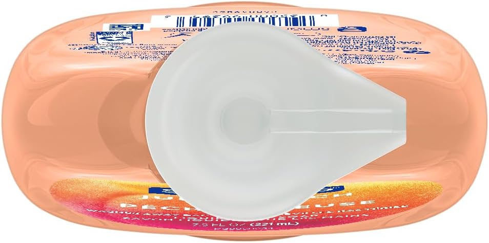 Softsoap Moisturizing Liquid Hand Soap Pump, Juicy Peach, 221 ml | Moisturising Hand Wash | Gentle Cleansing | Natural Hand Soap (Pack of 6)