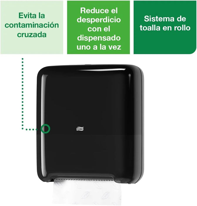 Tork 5510282 Elevation Matic Roll Towel Dispenser,Black