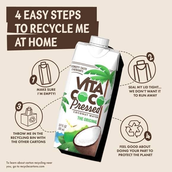 Vita Coco Pure Coconut Water Pressed
