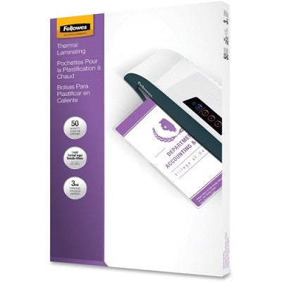 Laminating Pouch-Legal, 3Mil 50/Pack