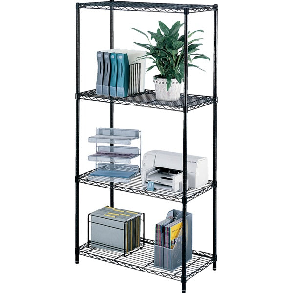 Shelving-Safco Wire, 36X18" Black