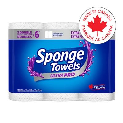 Paper Towel-Spongetowels Ultra, Choose-A-Size 110Sht 3/Pack