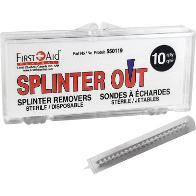 Splinter Remover-Splinter Out, Sterile 10/Pack