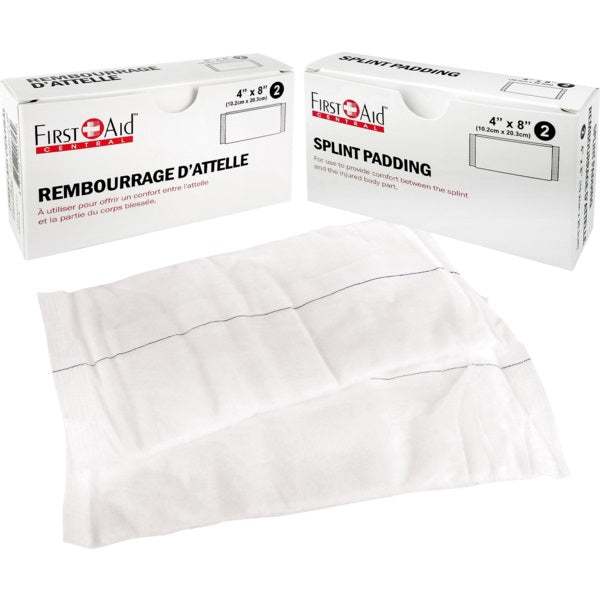 Splint Padding 4"X8"  2/Pk