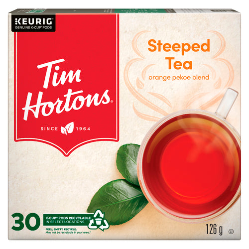 Tim Hortons Steeped Tea Orange Pekoe 30 K-Cups