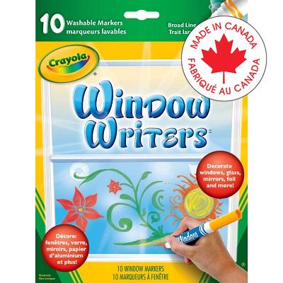 Marker-Crayola Window Writers, 10 Colours