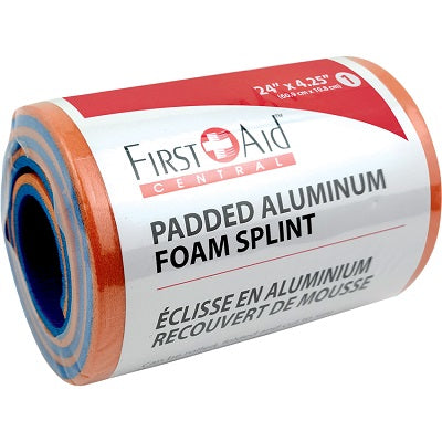 Splint-Padded Malleable 4-1/4" X 24"