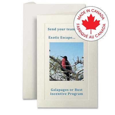 Invitations-Embossed Border, Ivory 40/Pack