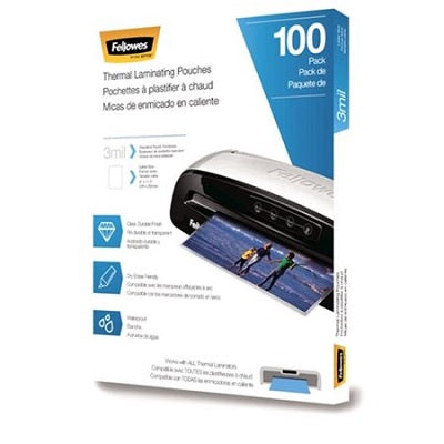Laminating Pouch-Letter, 3Mil 100/Pack