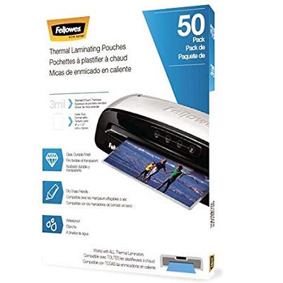Laminating Pouch-Letter, 3Mil 50/Pack