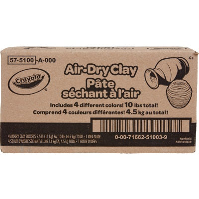 Modelling Clay-Crayola Air Dry 10Lb. Multi-Colour