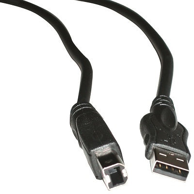Usb Cable-10' Usb 2.0 Type A To B Hi-Speed, Black
