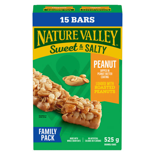 Nature Valley Peanut Chewy Granola Bars 525 g