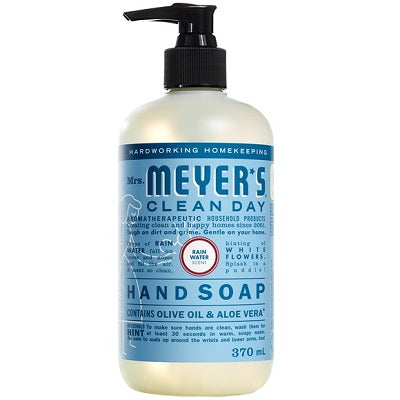 Hand Soap-Mrs Meyers, Liquid 370Ml, Rain Water