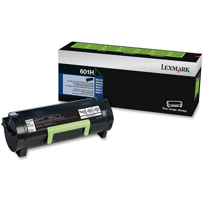 Laser Toner-Lexmark #601H Black High Yield, Return Program