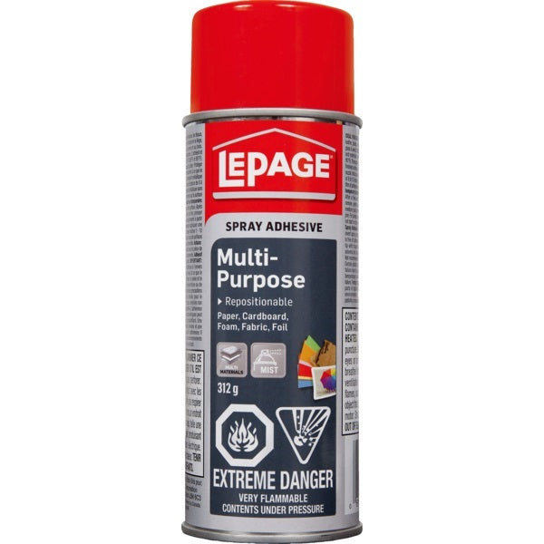 Adhesive-Lepage Spray, Repositionable 311.8G