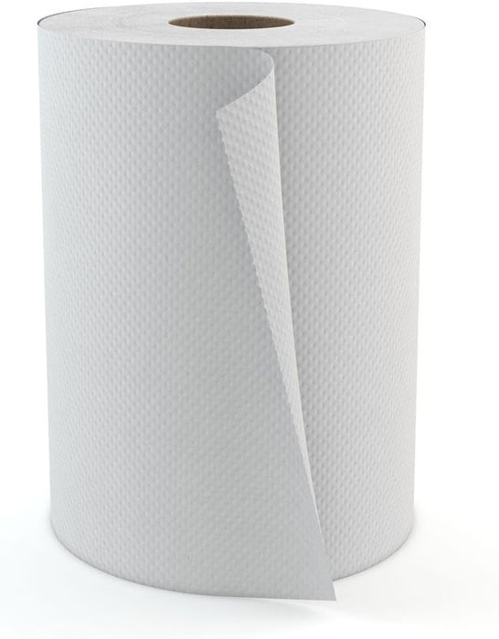 Paper Hand Towel - 7.8" (19.8 cm) - Width - Roll of 425' (129.5 m) - Box of 12 Rolls - White - Cascades Pro H040