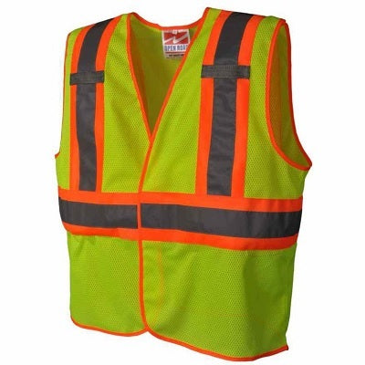 Vest-Safety, Viking, Open Road Bte, S/M Lime Green