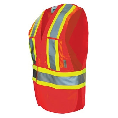 Vest-Safety, Viking, Tear Away, S/M Orange