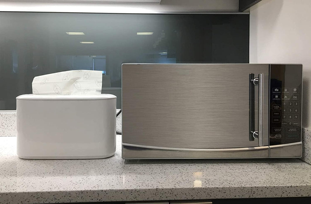 Tork Xpress 302020 Countertop Multifold Hand Towel Dispenser, Plastic, 7.92" Height x 12.68" Width x 4.56" Depth, White (Case of 1) for use with Tork MB550A, MB640, MB540A