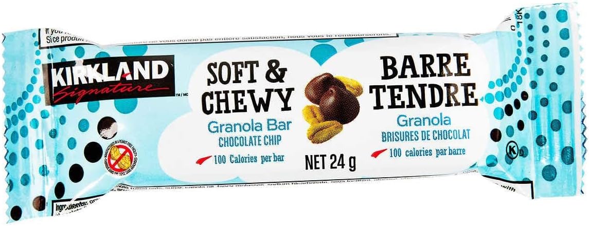 Kirkland Signature Soft & Chewy Granola Bars, 64 x 24 g
