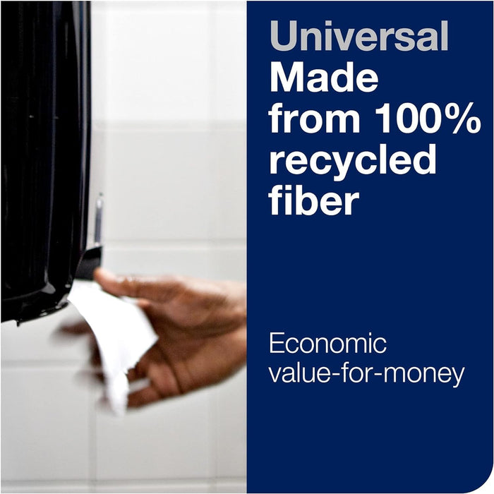 Tork 290089 Advanced Single-Ply Hand Roll Towel, White (Pack of 6)